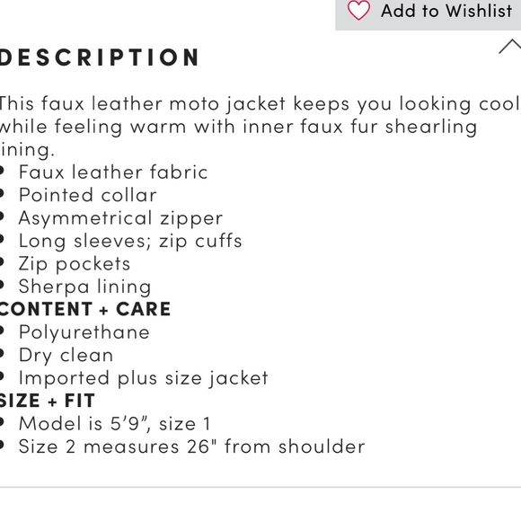 torrid 3X moto jacket - Picture 15 of 15